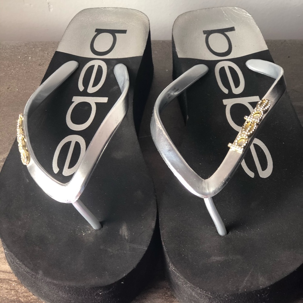 Bebe platform sandals